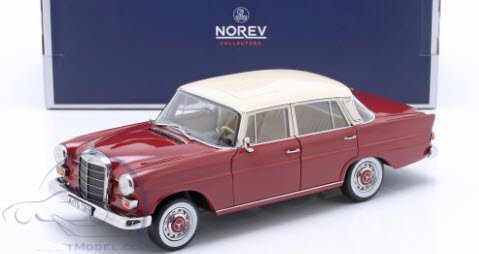 ノレブ NOREV 183706 1/18 MB 200 1966 レッド - ミニチャンプス専門店　【Minichamps World】