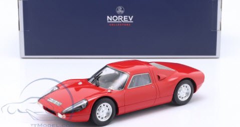 ノレブ NOREV 187443 1/18 ポルシェ 904 GTS 1964 レッド - ミニチャンプス専門店　【Minichamps World】