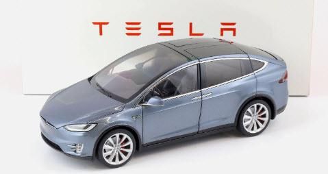 LS Collectibles 1:18 Tesla Model 3 year pearl white LS086C