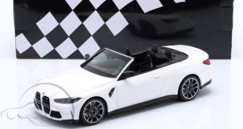 ミニチャンプス 155021031 1/18 BMW M4 カブリオレ 2021 ホワイト - ミニチャンプス専門店　【Minichamps  World】