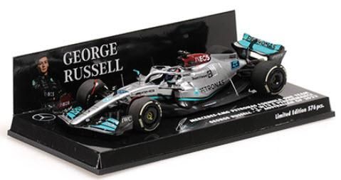 ミニカー　1/43 メルセデス AMG ペトロナス フォーミュラ ワン チーム F1 W13 E パフォーマンス ジョージ・ラッセル オーストラリアGP 2022 3位入賞 [417220363] 京商 ミニカー | MINICHAMPS 1/43 メルセデス AMG ペトロナス