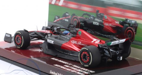 ミニチャンプス 447230177 1/43 アルファ ロメオ C43 #77 オーストラリアGP F1 2023 バルテリ・ボッタス 特注品 -  ミニチャンプス専門店　【Minichamps World】