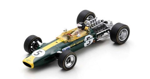スパーク S6362 1/43 Lotus 49 No.5 Winner British GP 1967 Jim Clark