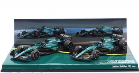 ミニチャンプス 447231814 1/43 アストン マーティン AMR23 #14 アロンソ & #18 ストロール バーレーンGP F1  2023 2台セット 特注品 - ミニチャンプス専門店　【Minichamps World】