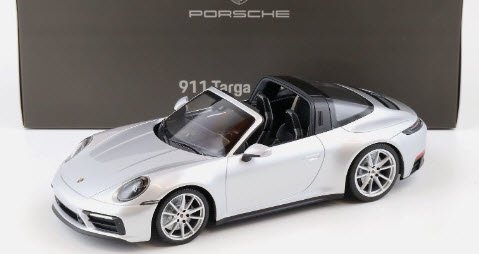 ミニチャンプス WAP0211460RTRG 1/18 ポルシェ 911 (992) Targa 4 GTS 2021 GT シルバーメタリック  Porsche 特注品 - ミニチャンプス専門店 【Minichamps World】