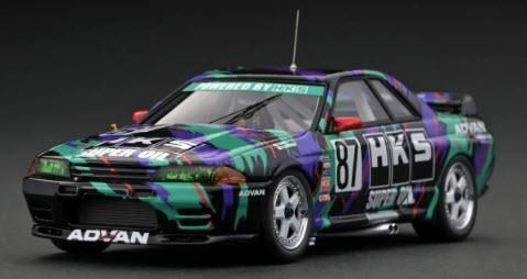 HPI 1/43 Nissan Skyline GTR R32 HKS 1993 JTC #87 Racing