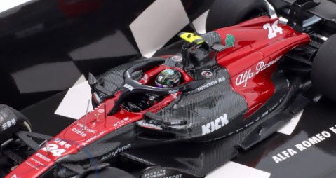 ミニチャンプス 417230124 1/43 アルファ ロメオ F1 チーム ステーク C43 #24 周冠宇 オーストラリアGP 2023 -  ミニチャンプス専門店　【Minichamps World】