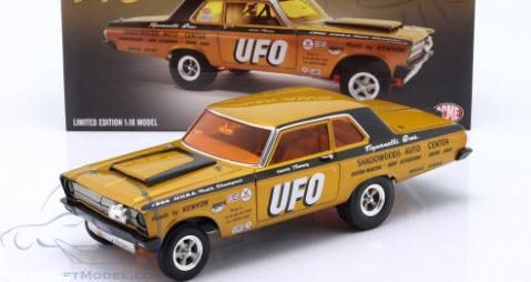 ミニカー　1/18 プリムス AWB 1965 UFO [A1806509] ACME GMP A1806509 1/18 プリムス Plymouth AWB 
