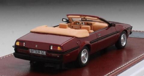 ミニカー　1/43 ビッター SC カブリオレ 1983-89(レッド) [GIM098C] Great Iconic Models専門店