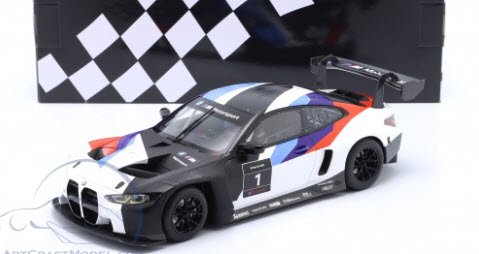 ミニチャンプス 155212000 1/18 BMW M4 GT3 2021 プレゼンテーション - ミニチャンプス専門店　【Minichamps  World】