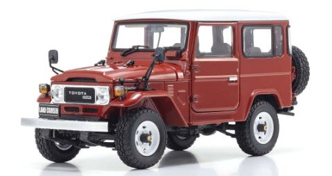 京商 KYOSHO KS08971R 1/18 トヨタ ランドクルーザー 40 バン (BJ42V) (レッド) - ミニチャンプス専門店　 【Minichamps World】