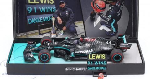 ミニチャンプス 113201144 1/18 メルセデス AMG F1 W11 #44 91st Win Eifel GP F1 2020  ルイス・ハミルトン 特注品 - ミニチャンプス専門店　【Minichamps World】