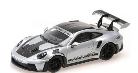 ミニチャンプス 410062106 1/43 ポルシェ 911 (992) GT3RS 2022 シルバー/ブラックホイール - ミニチャンプス専門店　 【Minichamps World】