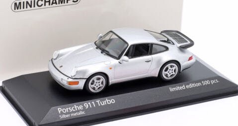 ミニチャンプス 943069104 1/43 ポルシェ 911 (964) Turbo 1990