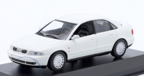 ミニチャンプス MAXICHAMPS 940015000 1/43 アウディ A4 1995 ホワイト - ミニチャンプス専門店  【Minichamps World】