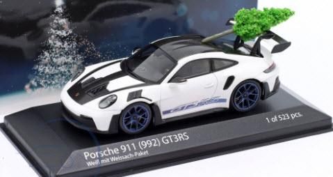 1/43 ポルシェ 911 (992) GT3 RS ホワイト PMA ミニチャンプス 1/43 ポルシェ 911 992 GT3 RS 2023 MINICHAMPS
