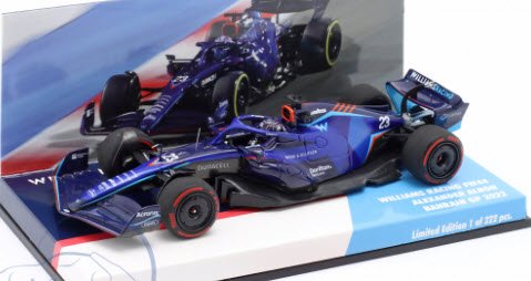 ミニチャンプス 447220123 1/43 ウィリアムズ レーシング FW44 #23 バーレーンGP F1 2022 アレクサンダー・アルボン  特注品 - ミニチャンプス専門店　【Minichamps World】