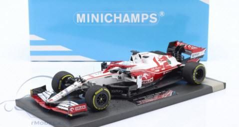 ミニチャンプス 147219924 1/18 アルファ ロメオ レーシング C41 #24 formula 1 test Yas Marina  2021 周冠宇 - ミニチャンプス専門店　【Minichamps World】