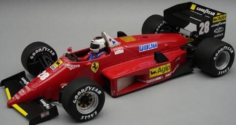 ミニカー　1/18 フェラーリ 156-85 ニュルブルクリンクGP 1985 #28 S.Johansson [TMD18-322C] テクノモデル専門店