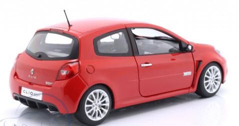 ミニカー　1/18 ルノー クリオ RS 2006 Toro(レッド) [185252] ノレブ NOREV 185252 1/18 ルノー クリオ RS 2006 Toro レッド