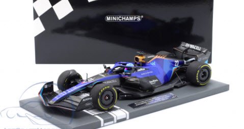 ミニチャンプス 117220523 1/18 ウィリアムズ レーシング FW44 アレクサンダー・アルボン マイアミGP 2022 - ミニチャンプス専門店  【Minichamps World】