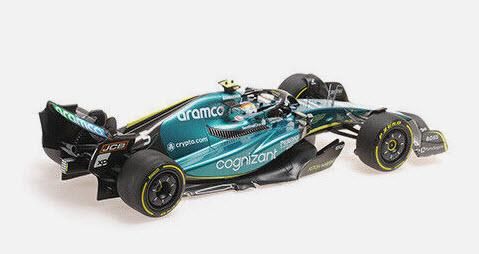 1/18 アストンマーティン AMR22×LEDケース セバスチャン・ベッテル ミニチャンプス 1/18 アストンマーティン AMR22 セバスチャン