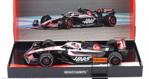 ミニチャンプス 147230127 1/18 マネーグラム ハース F1 チーム