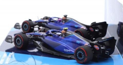 ミニチャンプス 447232302 1/43 ウィリアムズ FW45 アルボン #23 & サージェント #2 バーレーンGP F1 2023  2台セット 特注品 - ミニチャンプス専門店　【Minichamps World】