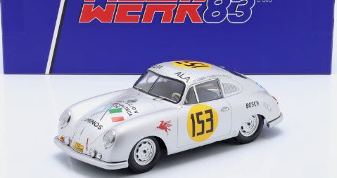 Werk83 W18009004 1/18 ポルシェ 356 SL #153 Carrera Panamericana 1953 Contreras  / Alfonso - ミニチャンプス専門店　【Minichamps World】