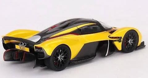 1/43 TSM Model Aston Martin Valkyrie Sunburst Yellow
