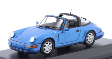 ミニチャンプス MAXICHAMPS 940061362 1/43 ポルシェ 911 (964) Carrera 2 タルガ 1991  ブルーメタリック - ミニチャンプス専門店　【Minichamps World】