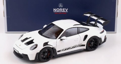 ノレブ NOREV 187361 1/18 ポルシェ 911 GT3 RS 2022 ホワイト - ミニチャンプス専門店　【Minichamps  World】