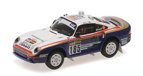 ミニチャンプス 400866285 1/43 ポルシェ 959 ICKX/BRASSEUR パリ 