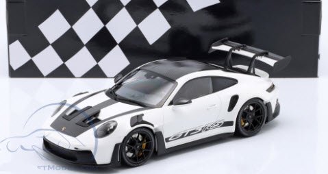 ミニチャンプス 155062230 1/18 ポルシェ 911 (992) GT3 RS 2023 ホワイト/ブラックホイール&デコレーション -  ミニチャンプス専門店　【Minichamps World】