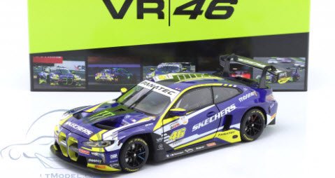 ミニチャンプス 113232646 1/18 BMW M4 GT3 #46 6th 24h Spa 2023 Farfus / Martin /  Rossi ロッシ 特注品 - ミニチャンプス専門店 【Minichamps World】