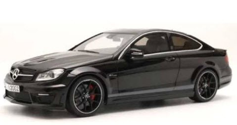 GTスピリット GTS029C 1/18 メルセデスベンツ C63 AMG エディション 507 (ブラック) - ミニチャンプス専門店　 【Minichamps World】