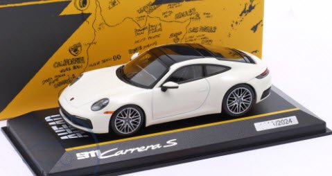 ミニチャンプス WAP0200410SKAE 1/43 ポルシェ 911 (992) Carrera S ホワイト / ブラック Porsche  works 特注品 - ミニチャンプス専門店　【Minichamps World】