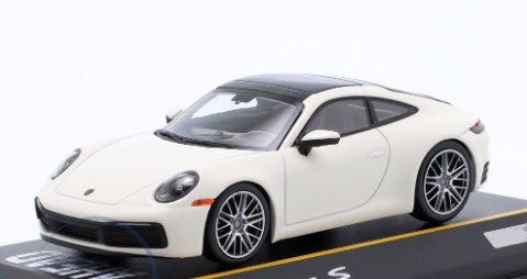 ミニチャンプス WAP0200410SKAE 1/43 ポルシェ 911 (992) Carrera S ホワイト / ブラック Porsche  works 特注品 - ミニチャンプス専門店　【Minichamps World】