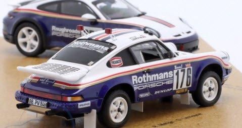 Spark 1:43 2-Car Set 911 Dakar Rallye Rothmans: Porsche 953