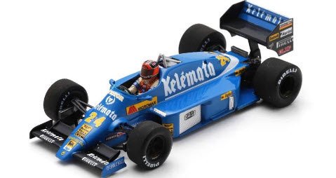 スパーク S3965 1/43 Osella FA1G No.24 British GP 1985 Piercarlo