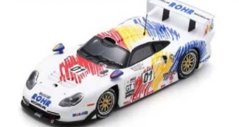 スパーク US206 1/43 Porsche 911 GT1 Evo No.01 Rohr Motorsport 2nd