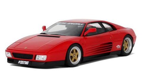 GTスピリット GTS472 1/18 ケーニッヒ スペシャル 348 ツインターボ 1994 (レッド) - ミニチャンプス専門店  【Minichamps World】