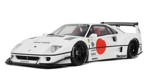 GTスピリット GTS470 1/18 LB★WORKS F40 2023 (ホワイト) - ミニチャンプス専門店　【Minichamps World】