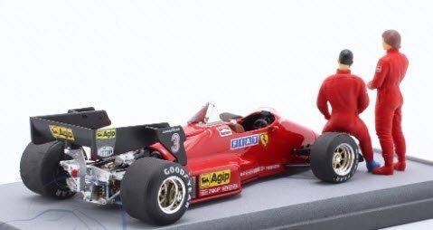 ミニカー　1/43 フェラーリ 126 C4 1984年フィオラノサーキット プレス発表 M.Alboreto、 R.Arnoux [S2401] BRUMM ブルム S2401 1/43 フェラーリ 126 C4 1984年フィオラノ