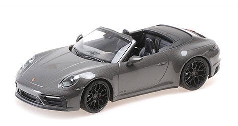 ミニチャンプス 155063031 1/18 ポルシェ 911 カレラ 4 GTS カブリオレ 2020 グレーメタリック - ミニチャンプス専門店　 【Minichamps World】