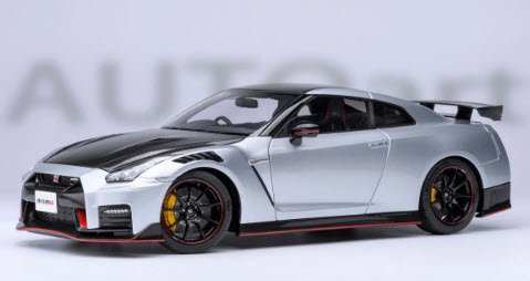 オートアート AUTOart 77503 1/18 日産 GT-R (R35) ニスモ スペシャルエディション (アルティメイトメタルシルバー) -  ミニチャンプス専門店 【Minichamps World】