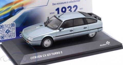 ミニチャンプス 1/43 シトロエンcxブルーメタリック - メルカリ