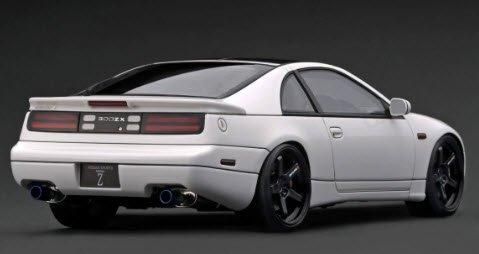 イグニッションモデル 1/18 日産 フェアレディ Z (Z32) 2by2 パールホワイト ディスプレイケース(IG0100)付