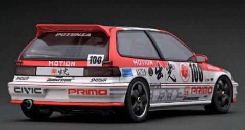 イグニッションモデル 1/18 ホンダ シビック EF9 SiR ホワイト