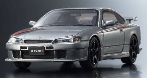 京商 KYOSHO KSR43125S 1/43 日産 シルビア S15 スペックR ニスモ エアロ (シルバー) - ミニチャンプス専門店  【Minichamps World】